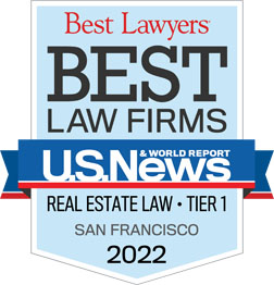 U.S. News - Best Law Firms - Real Estate Law - Tier 1 - San Francisco 2022